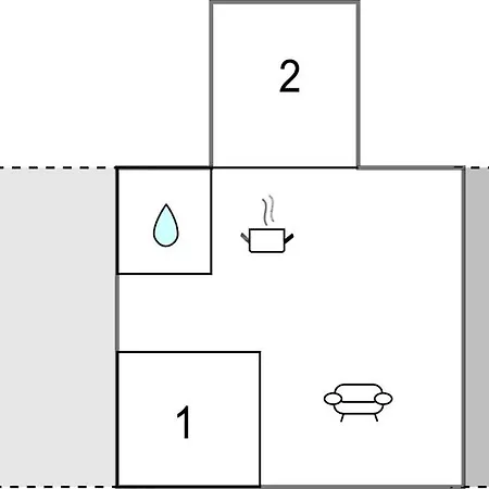 Awesome In With Kitchen بيت للعطل